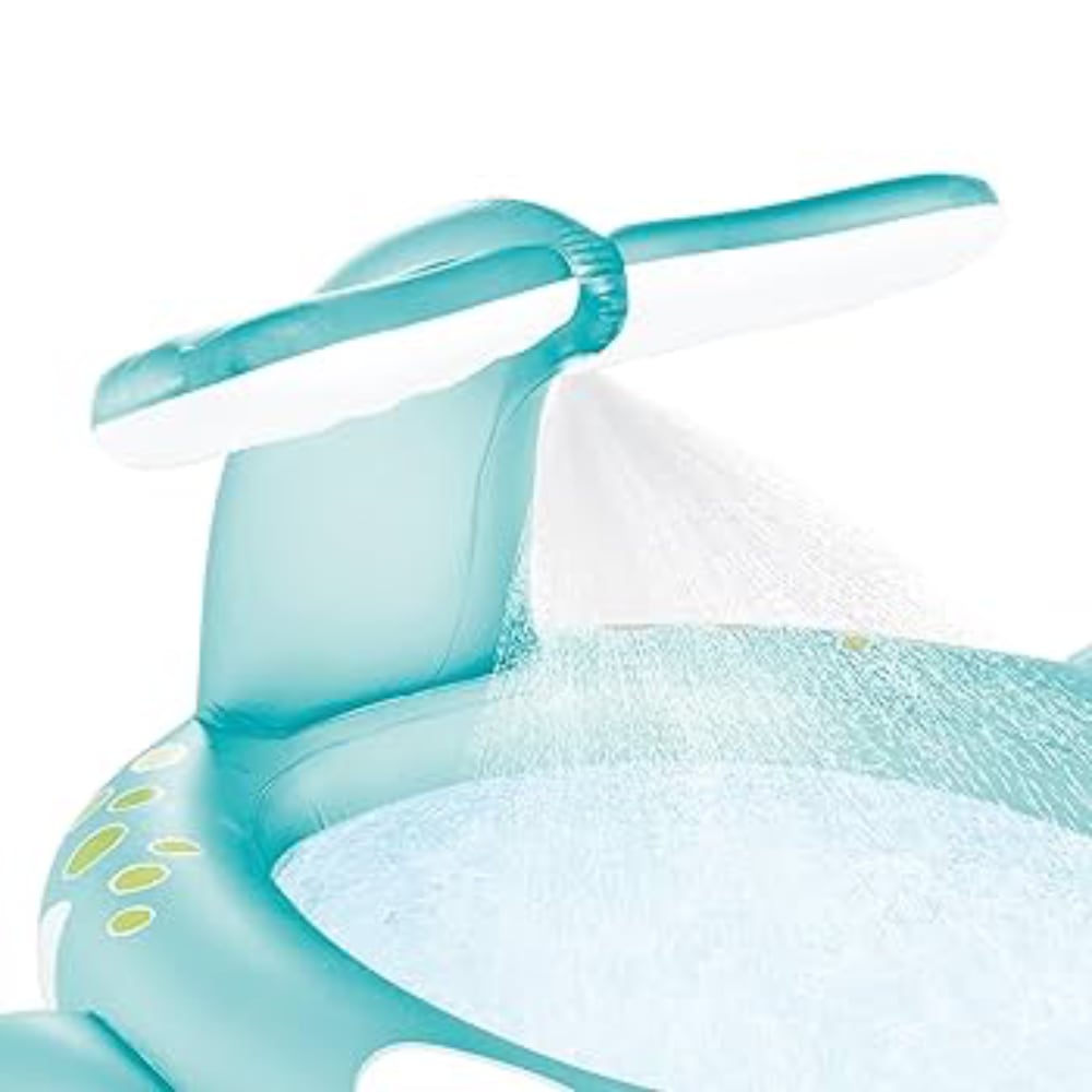 Piscina Inflable con Aspersor INTEX Ballena