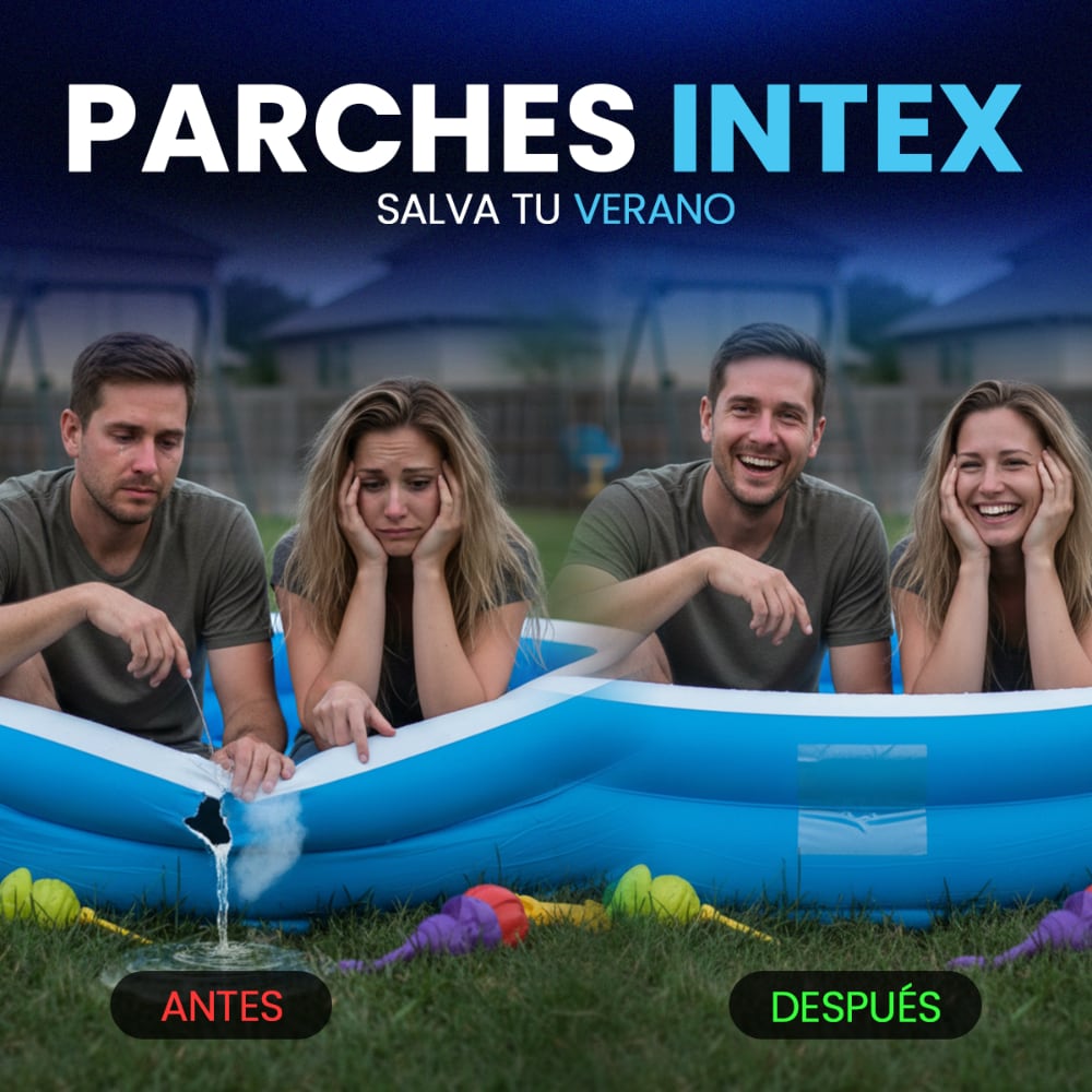 Kit Parches de Reparación INTEX 6 un.