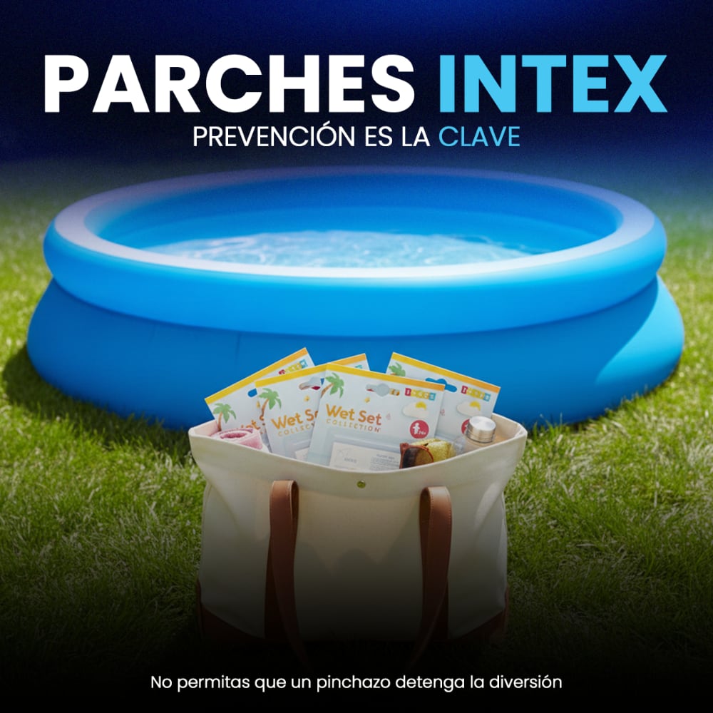 Kit Parches de Reparación INTEX 6 un.