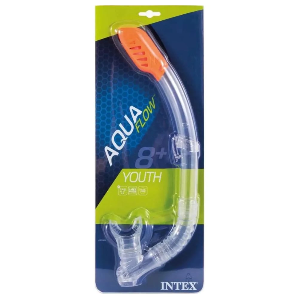 Tubo Snorkel para Niños INTEX Talla 8+ Easy Flow Colores Surtidos