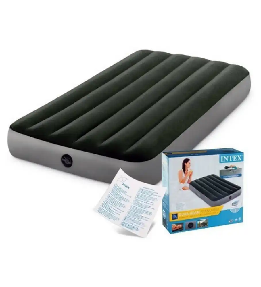 Colchón Inflable INTEX 1,5 Plazas Dura-Beam Prestige Downy