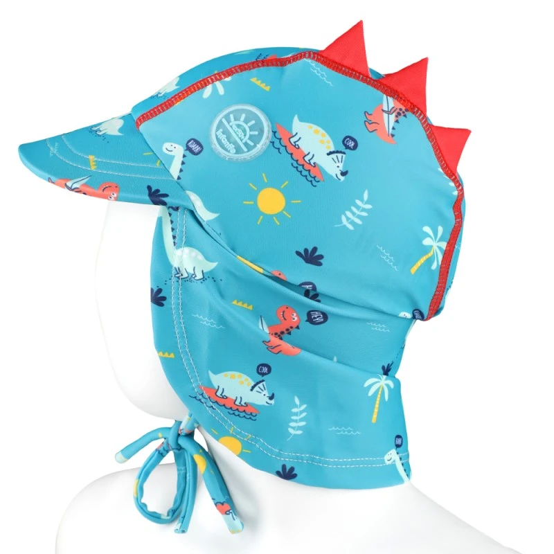 Gorro Playa para Bebé INFANTI UPF 50+ Talla S 6-12 Meses, Verde