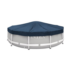 Cobertor All-Season INTEX para Piscina Redonda 366 cm - instalado en piscina