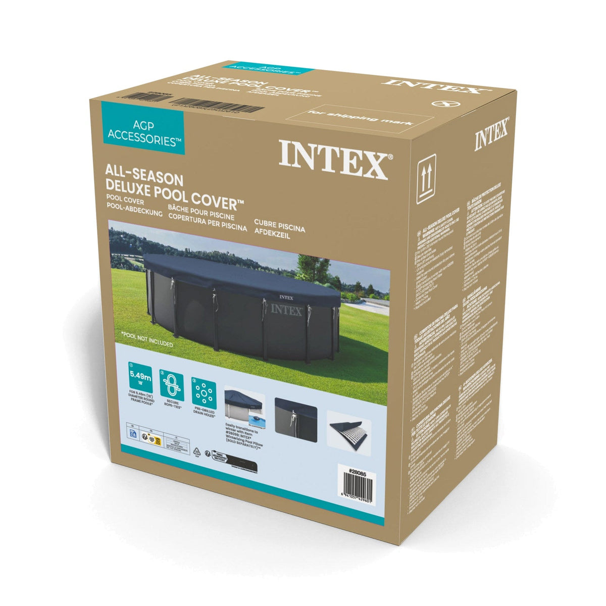 Cobertor All-Season INTEX para Piscina Redonda 549 cm - caja