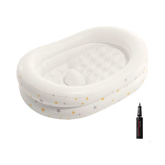 Bañera Inflable INTEX para Bebé Starry 66 x 89 x 25 cm con Inflador