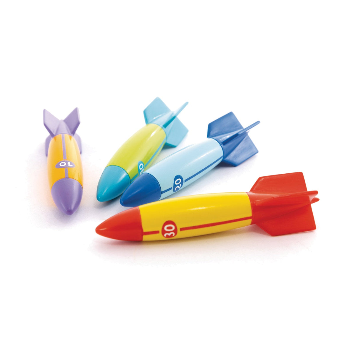 Torpedos Submarinos INTEX para Piscina, Set de 4