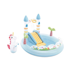 Centro de Juegos Inflable INTEX Castillo Unicornio con Tobogán 196 x 178 x 127 cm