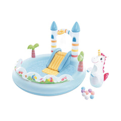 Centro de Juegos Inflable INTEX Castillo Unicornio con Tobogán 196 x 178 x 127 cm - vista 2
