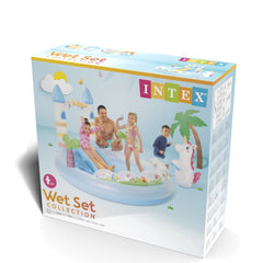 Centro de Juegos Inflable INTEX Castillo Unicornio con Tobogán 196 x 178 x 127 cm - caja 8