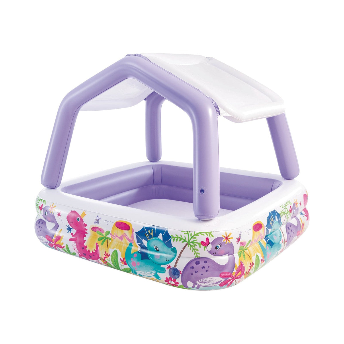 Piscina Inflable Infantil INTEX Sun Shade con Toldo 157 x 157 x 122 cm - vista 3