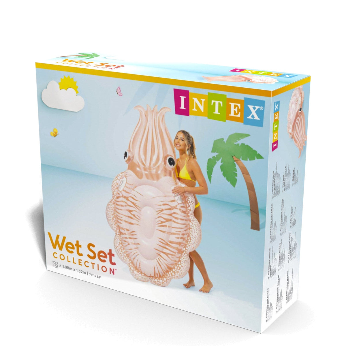 Colchoneta Inflable INTEX Sepia 198 x 117 cm - caja 8