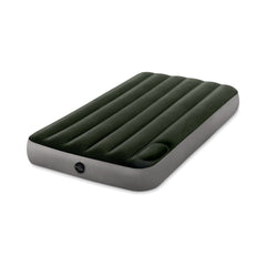 Colchón Inflable con Inflador de Pie INTEX 1,5 Plazas Downy 99x191x25 cm