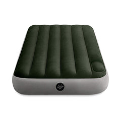 Colchón Inflable con Inflador de Pie INTEX 1,5 Plazas Downy 99x191x25 cm - frontal