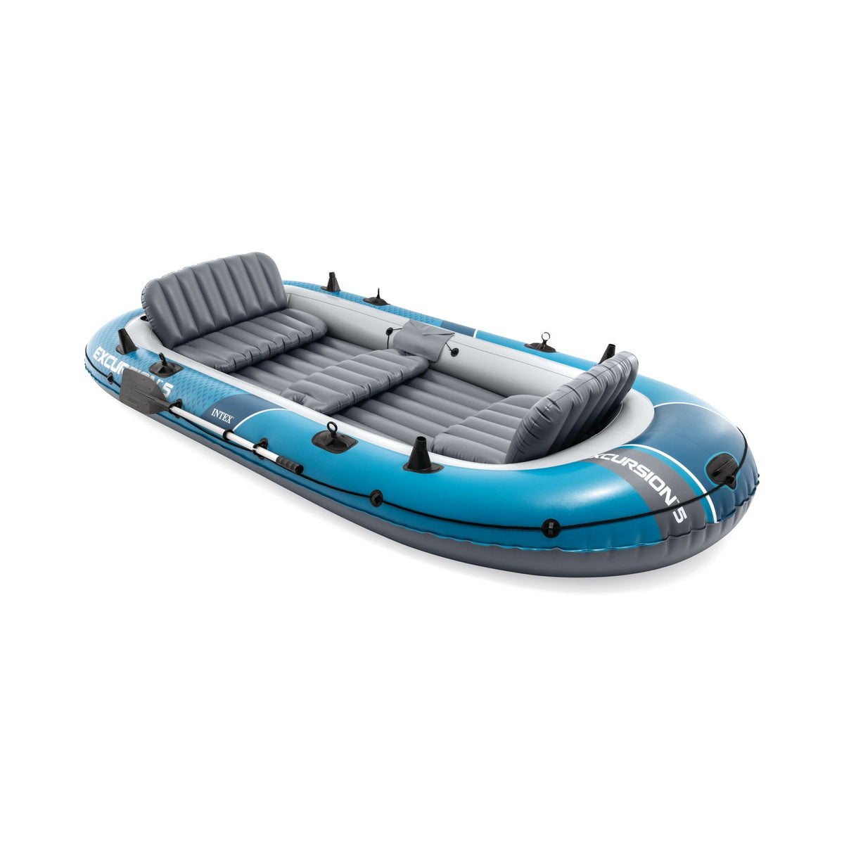 Bote Inflable INTEX Excursion 5 con Remos y Bomba 366 x 168 x 43 cm - vista 2