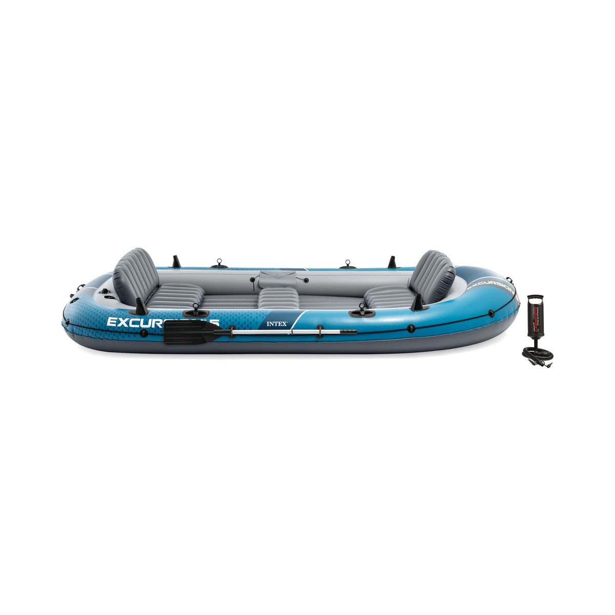 Bote Inflable INTEX Excursion 5 con Remos y Bomba 366 x 168 x 43 cm - vista 3