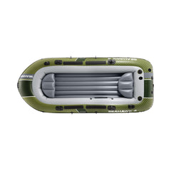 Bote Inflable INTEX Seahawk 4 con Remos y Bomba 351 x 145 x 48 cm