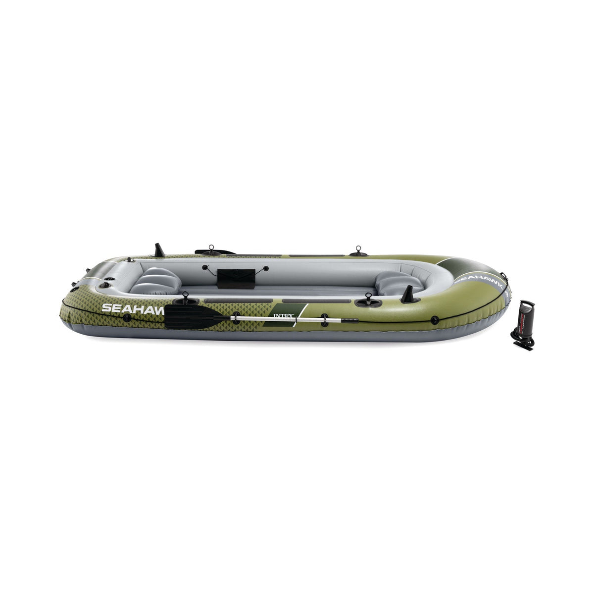 Bote Inflable INTEX Seahawk 4 con Remos y Bomba 351 x 145 x 48 cm - vista 4
