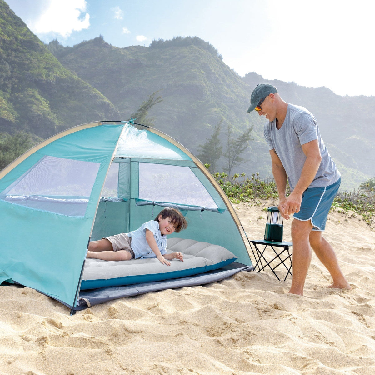 Colchón Inflable Camping Individual INTEX 67x184x17cm - playa
