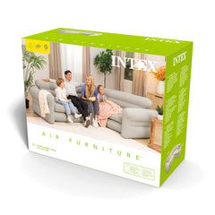 Sofá Esquinero Inflable INTEX 4 Personas 257 x 203 x 76 cm - caja