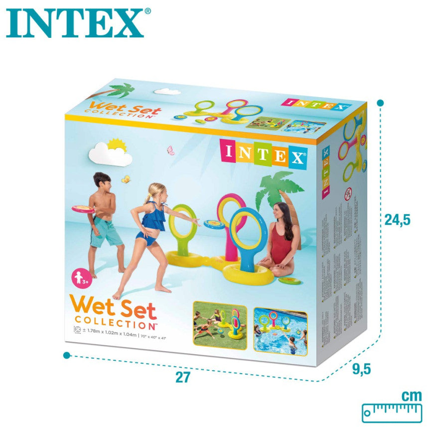 Juego de Agua Lanzamiento de Disco Volador INTEX