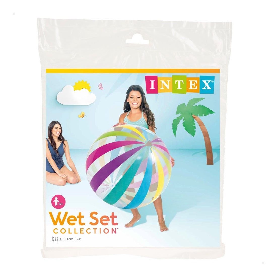 Pelota Inflable INTEX Jumbo XL 107cm