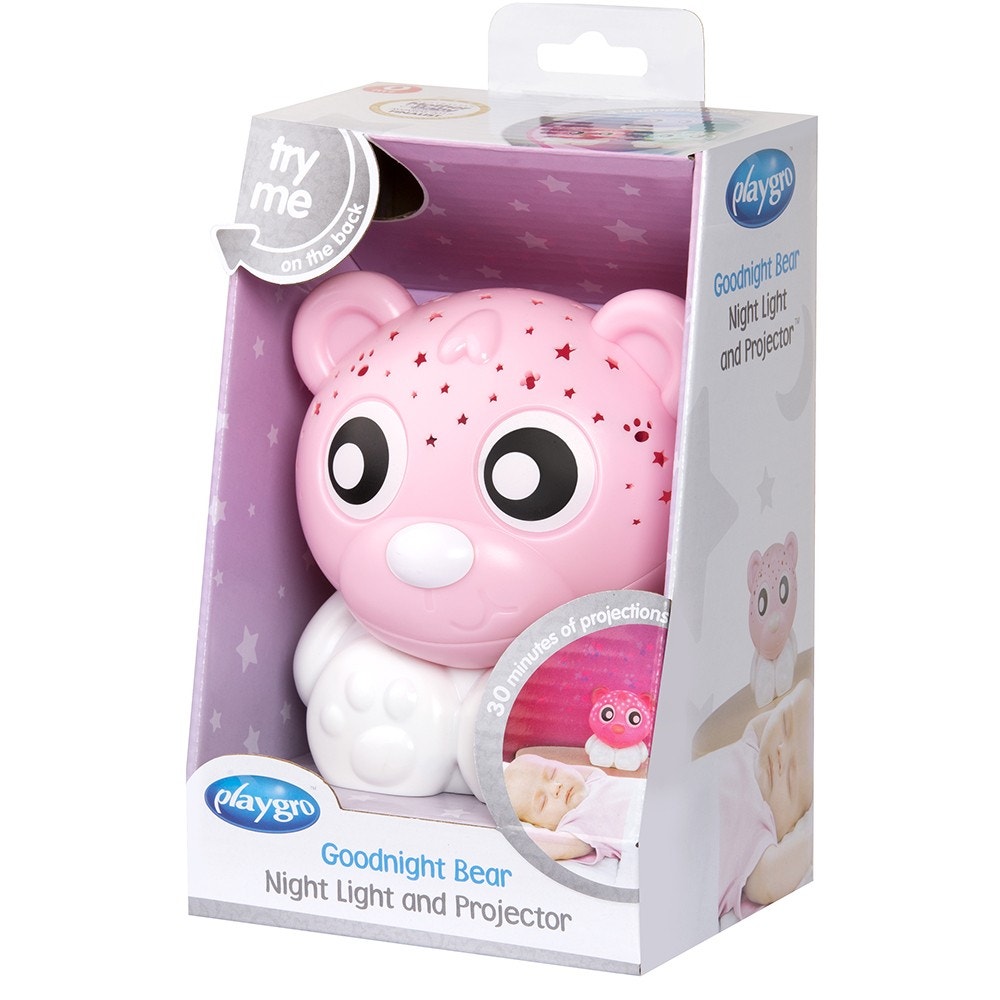 Proyector Osito 2 en 1 Playgro Goodnight Bear, Rosado