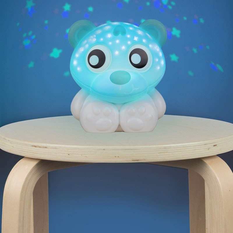 Proyector Osito 2 en 1 Playgro Goodnight Bear, Azul