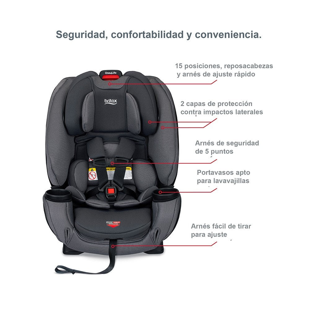 Silla de Auto Convertible BRITAX One4life