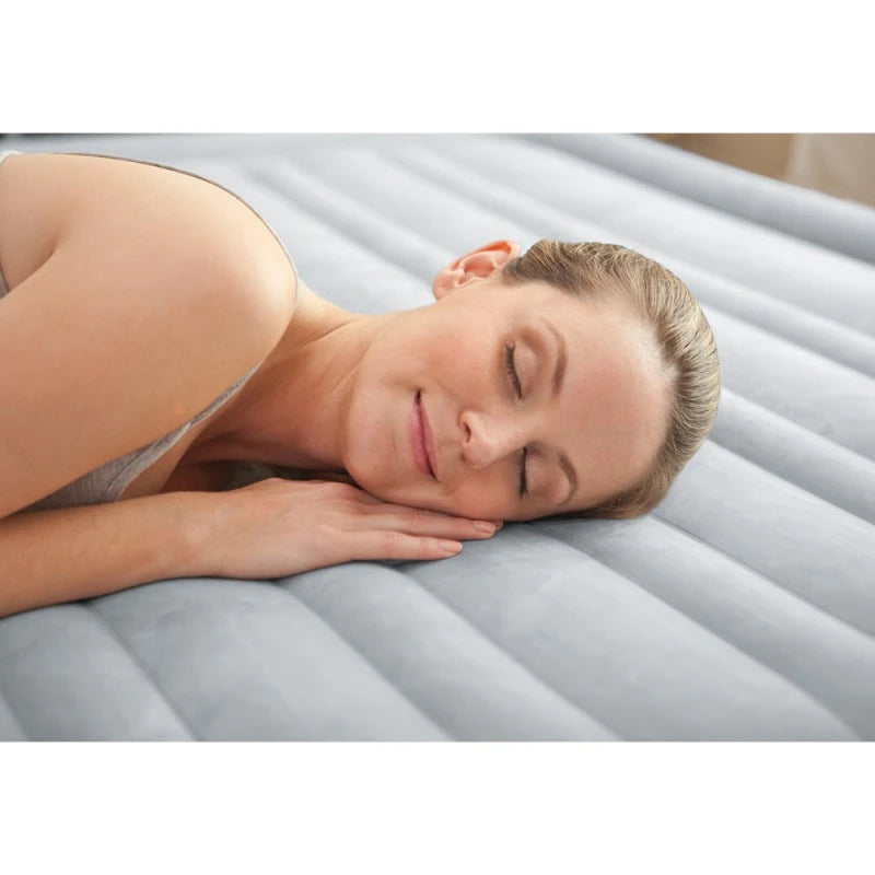 Colchón Inflable Queen INTEX 2 Plazas Dura-Beam Deluxe