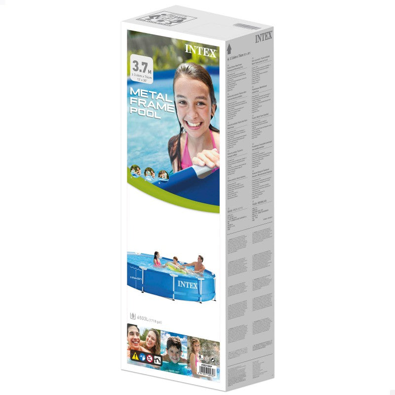 Piscina Estructural Redonda INTEX Metal Frame, 366 x 76 cm, 6503L