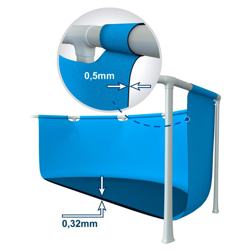 Piscina Estructural Redonda INTEX Metal Frame, 366 x 76 cm, 6503L