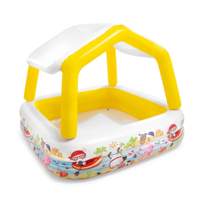 Piscina Inflable con Techo INTEX Sun Shade 1.57m x 1.57m x 1.22m