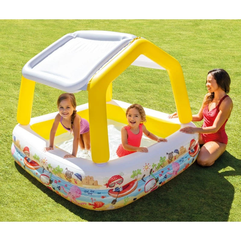 Piscina Inflable con Techo INTEX Sun Shade 1.57m x 1.57m x 1.22m