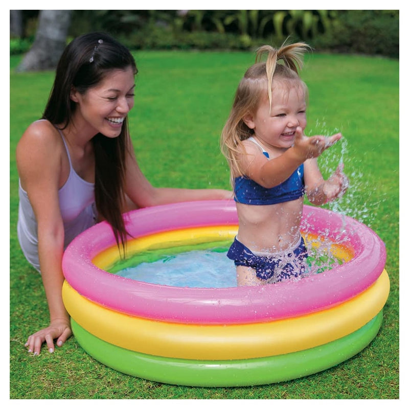 Piscina Inflable para Bebé Intex Sunset Glow 86 x 25cm