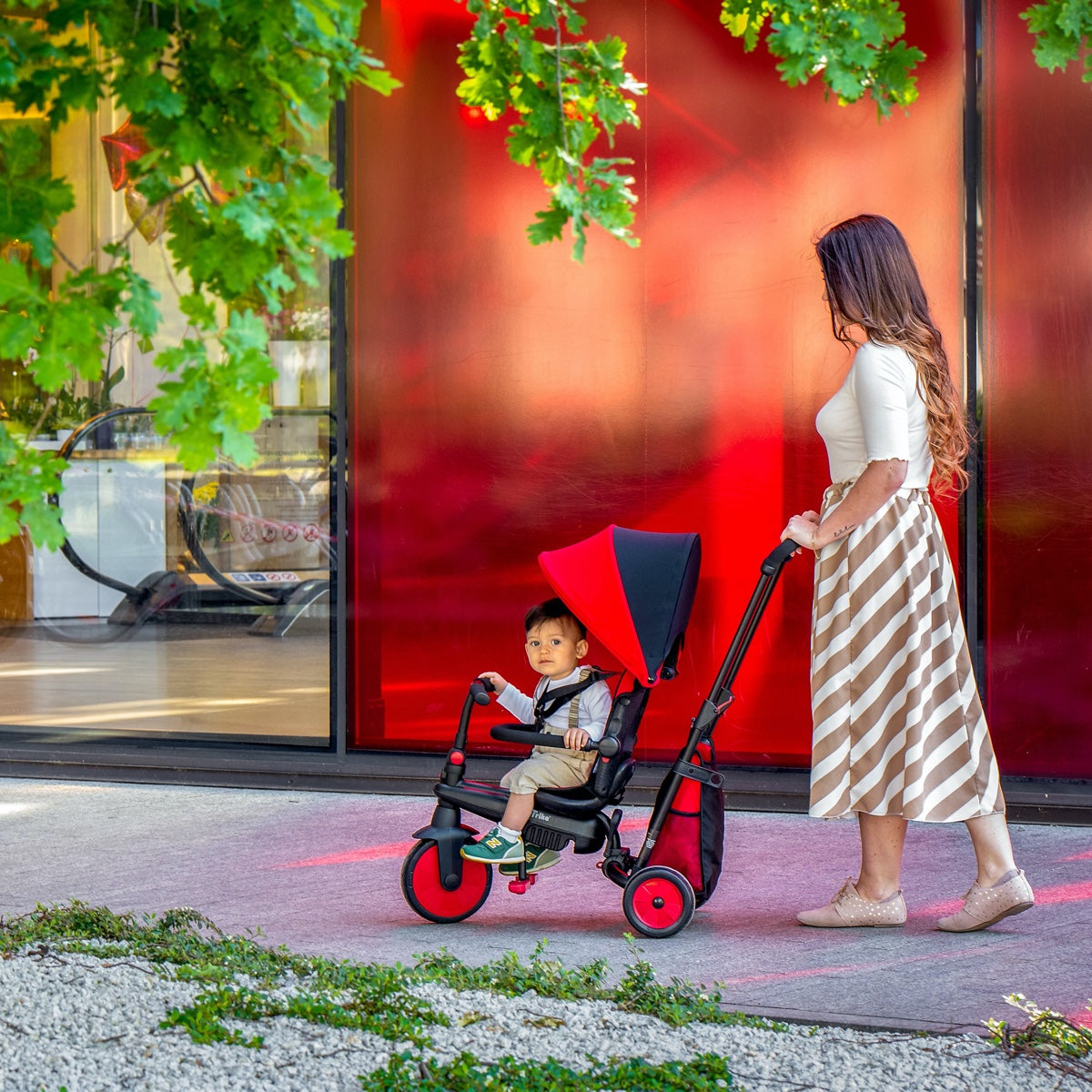 Triciclo 6 Etapas SMARTRIKE STR3 Folding Stroller Trike
