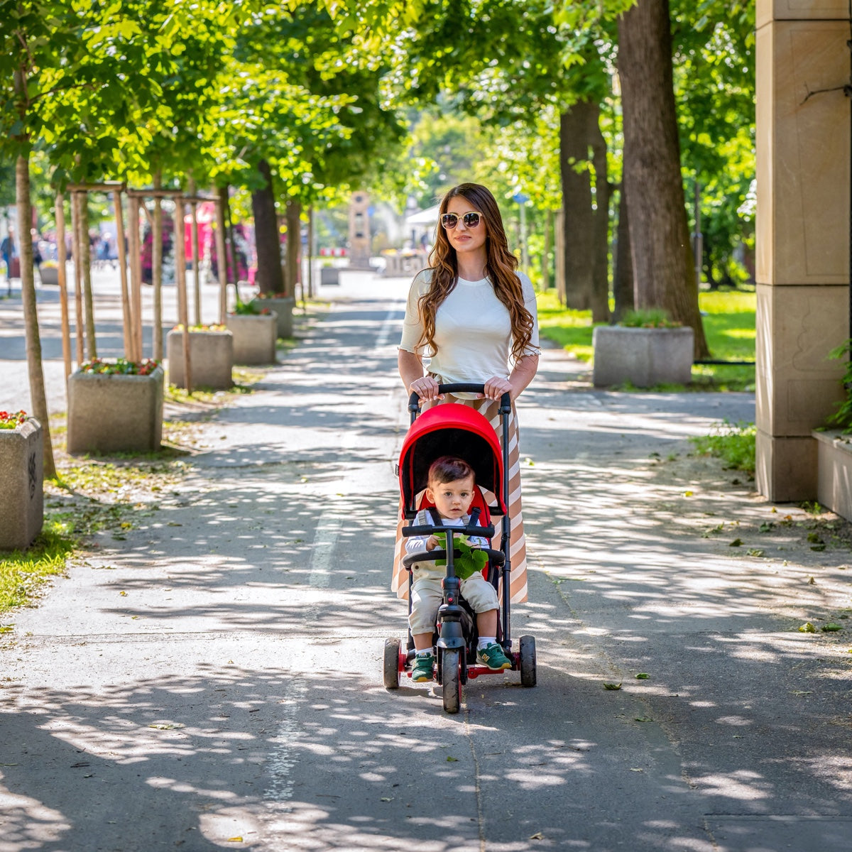 Triciclo 6 Etapas SMARTRIKE STR3 Folding Stroller Trike