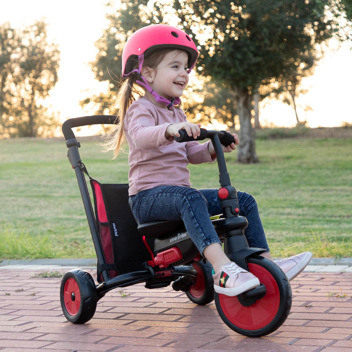 Triciclo 6 Etapas SMARTRIKE STR3 Folding Stroller Trike