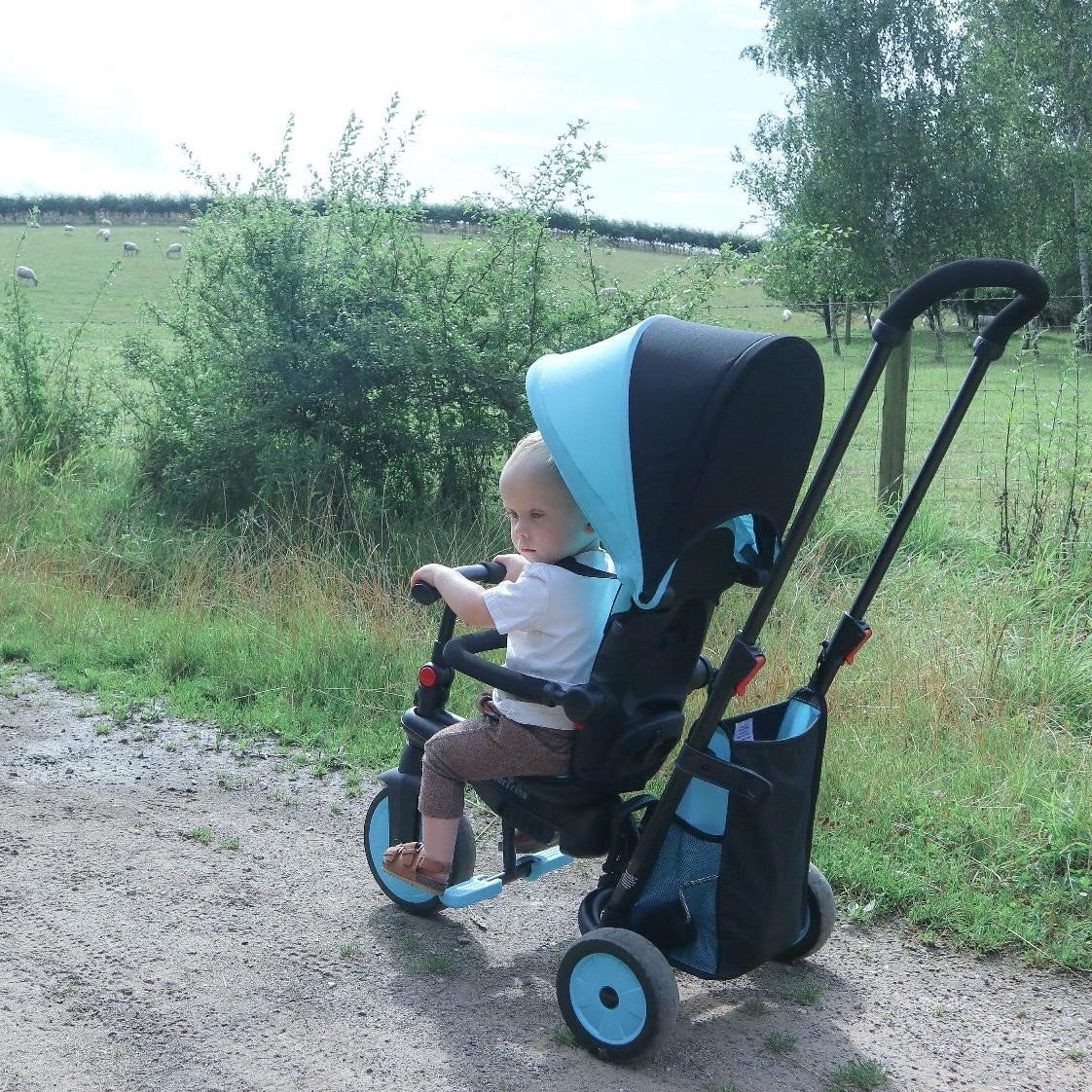 Triciclo 6 Etapas SMARTRIKE STR3 Folding Stroller Trike