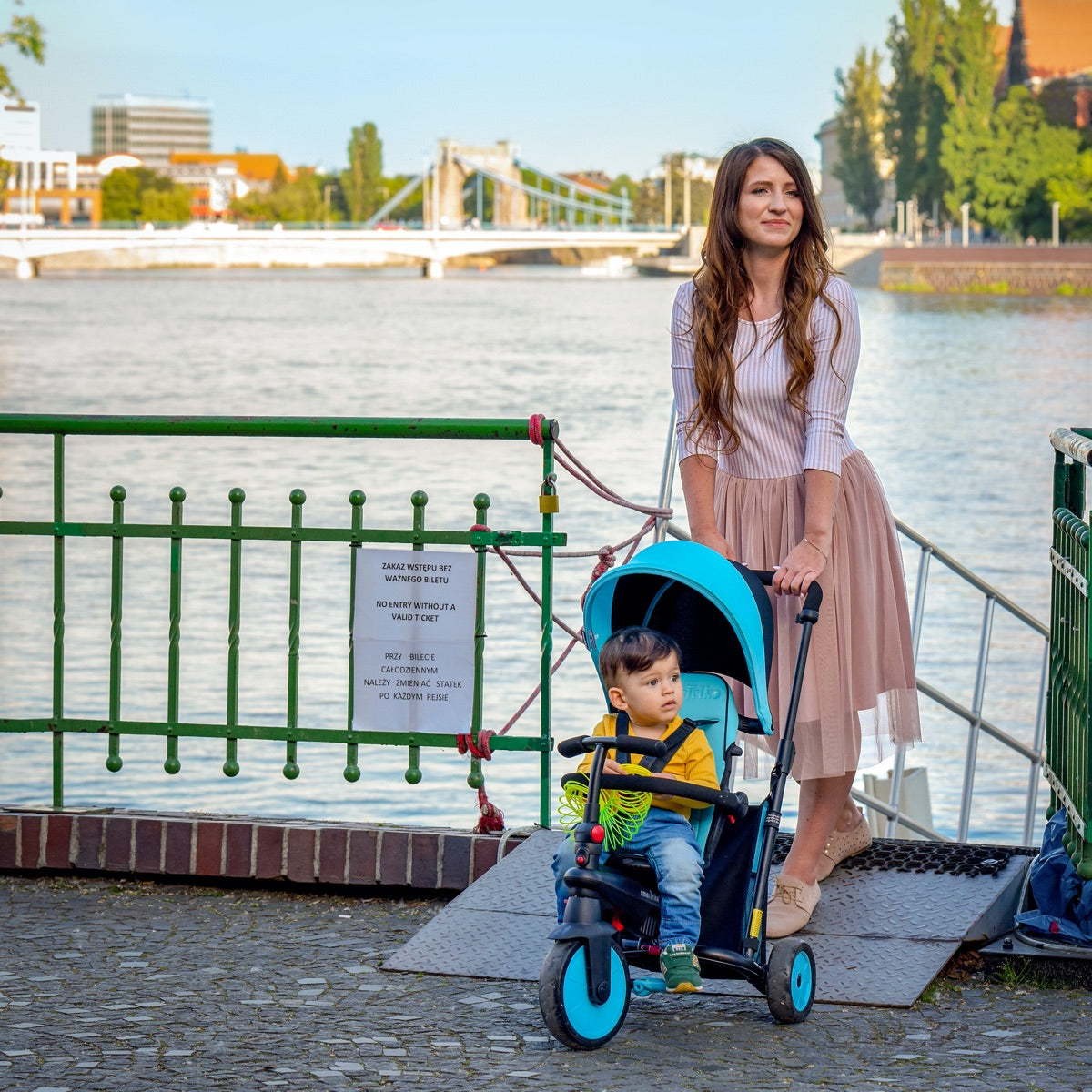 Triciclo 6 Etapas SMARTRIKE STR3 Folding Stroller Trike
