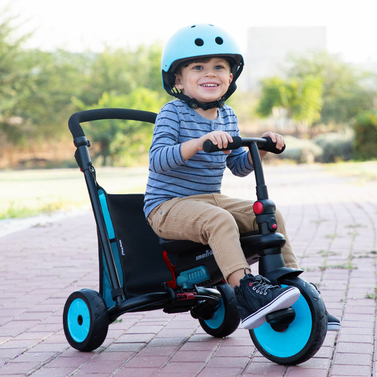 Triciclo 6 Etapas SMARTRIKE STR3 Folding Stroller Trike