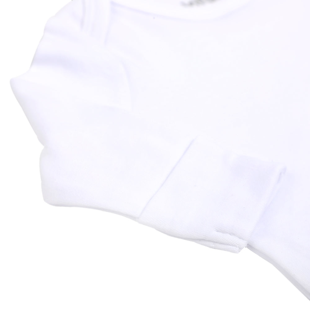 Bipack Camiseta Blanca Unisex INFANTI Talla 9-12 Meses