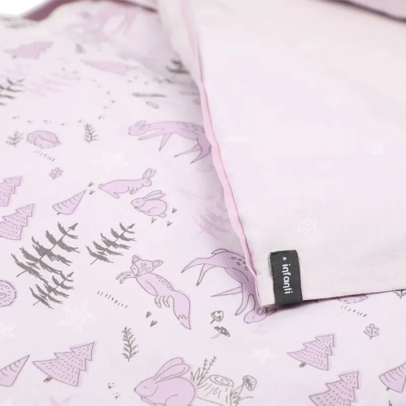 Set de Cuna Playard más Cobertor INFANTI Forest Violet