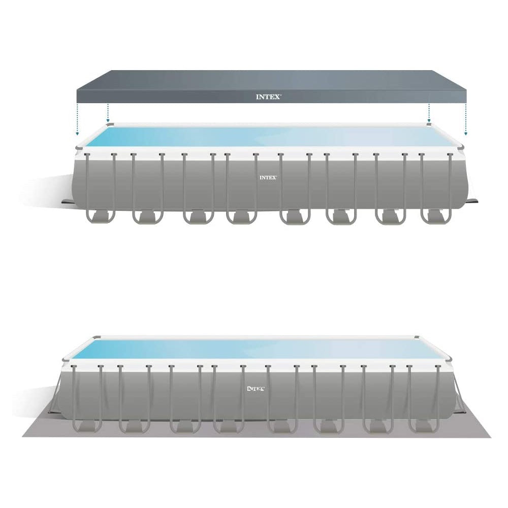 Piscina Estructural INTEX Ultra XTR Frame 9.75m x 4.88m x 1.32m, 54.368L