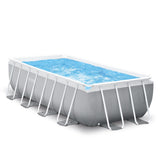 Piscina Estructural Rectangular INTEX Prism Frame, 400 x 200 x 100 cm, 6.836L