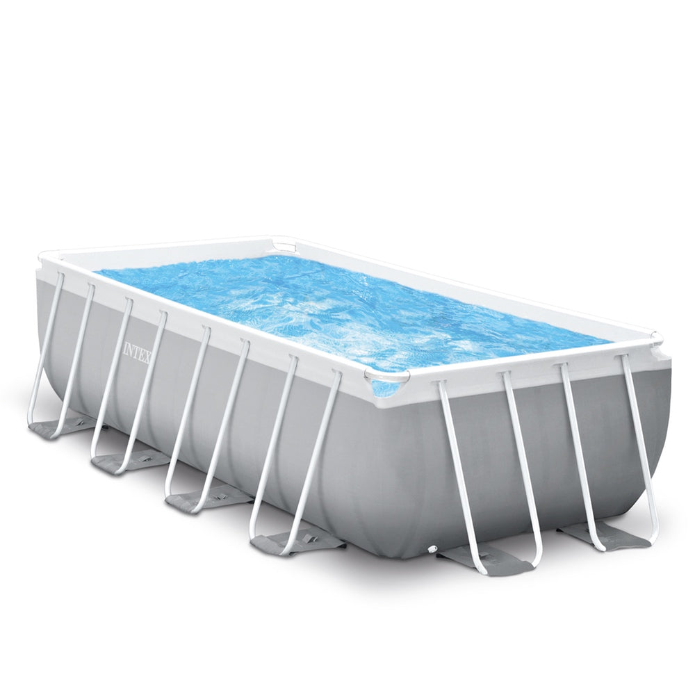 Piscina Estructural Rectangular INTEX Prism Frame, 4m x 2m x 1.22m, 8.418 L