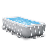 Piscina Estructural Rectangular INTEX Prism Frame, 4m x 2m x 1.22m, 8.418 L