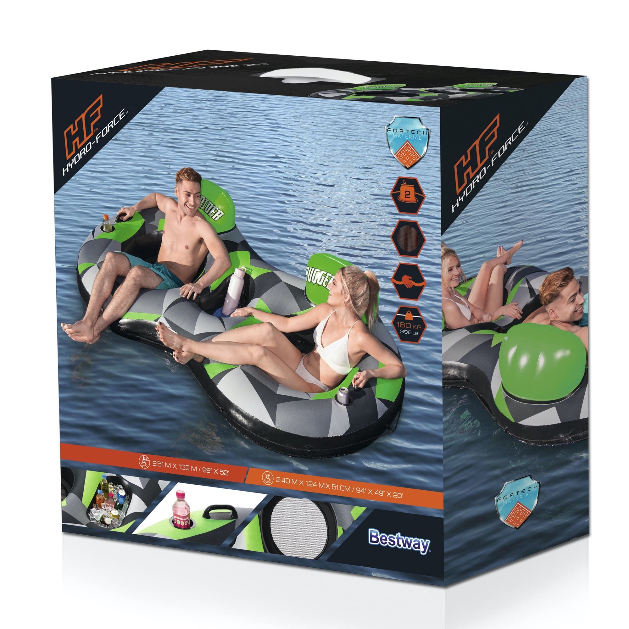 Flotador Inflable Bestway Rugged Rider II Hydro Force