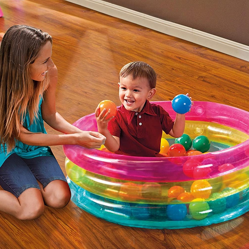 Piscina Inflable Intex con 50 Pelotas de Colores