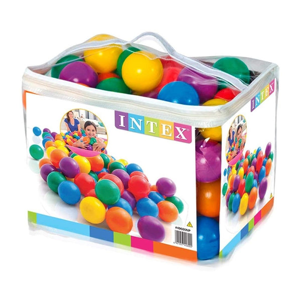Pack 100 Pelotitas Multicolor 8cm. Intex