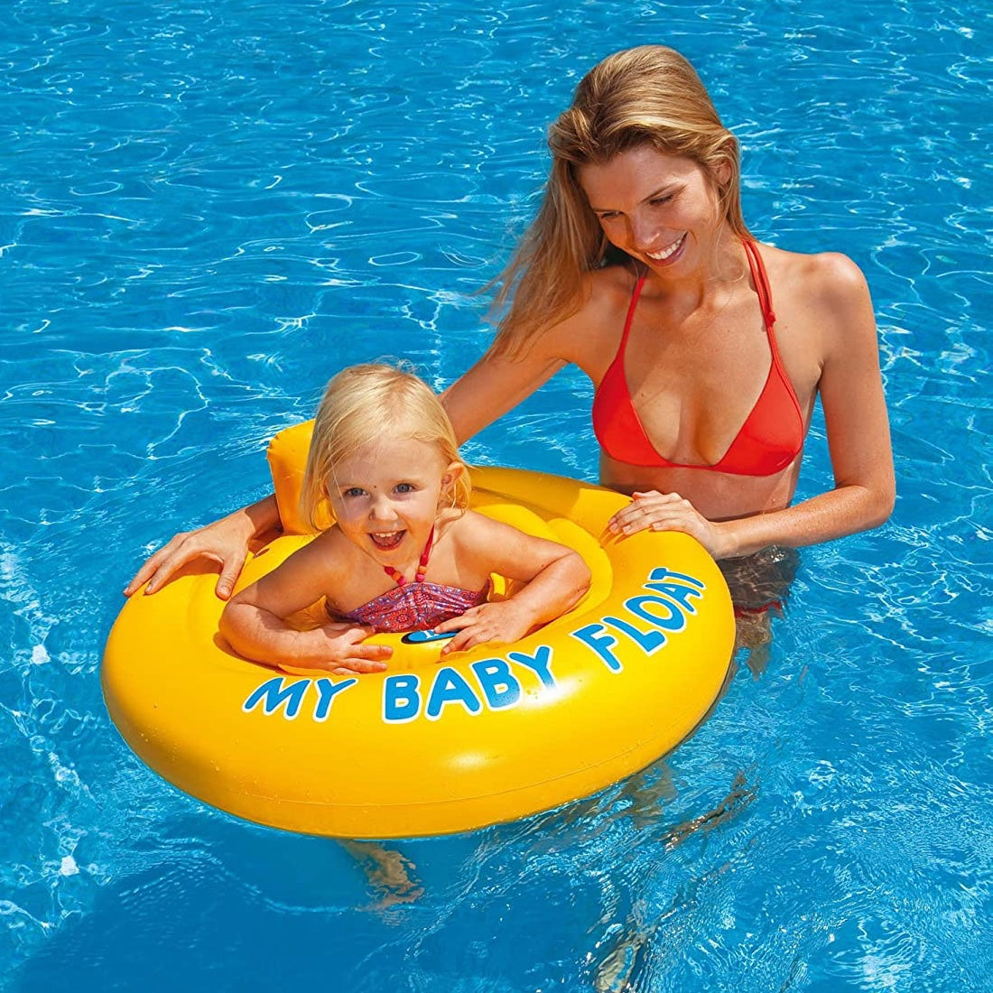 Flotador Inflable Circular para Bebé INTEX My Baby Float 70cm